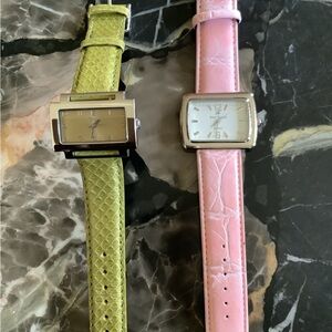 Don’t Buy On Hold New K&bros genuine snakeskin & Andre Francois alligator watch